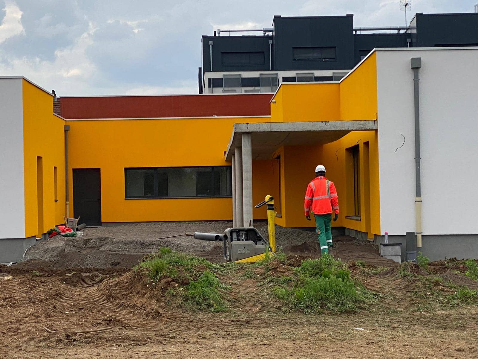 Ravalement de facade isolation exterieure platrerie et peinture Forbach Moselle 17